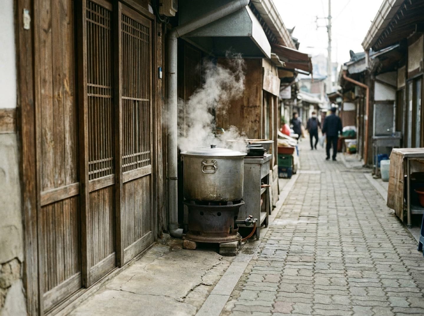 가산산성 진남문으로 이어지는 단풍 숲길
